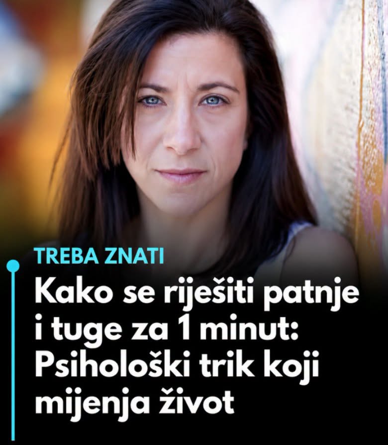 Kako se riješiti patnje i tuge za 1 minut: Psihološki trik koji mijenja život - featured image Kako se riješiti patnje i tuge za 1 minut: Psihološki trik koji mijenja život - featured image