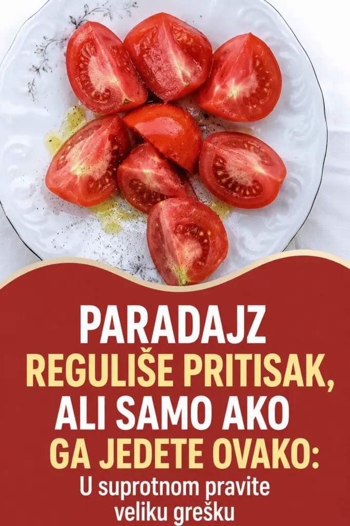 PARADAJZ REGULIŠE PRITISAK, ALI SAMO AKO GA JEDETE OVAKO: U suprotnom pravite veliku grešku - featured image PARADAJZ REGULIŠE PRITISAK, ALI SAMO AKO GA JEDETE OVAKO: U suprotnom pravite veliku grešku - featured image