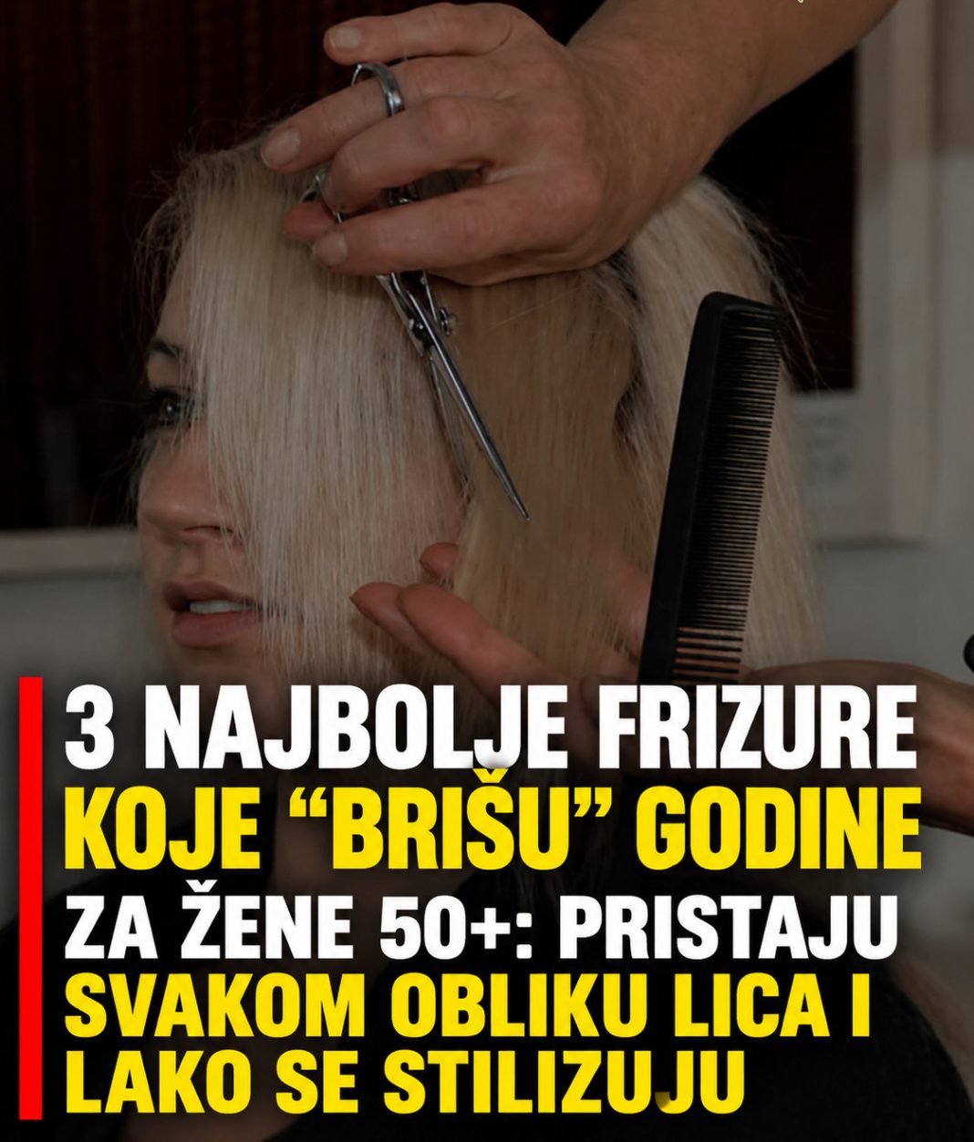 3 najbolje frizure koje “brišu” godine za žene 50+: Pristaju svakom obliku lica i lako se stilizuju - featured image