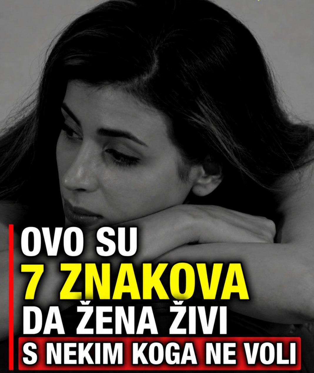 Ovo su 7 znakova da žena živi s nekim koga ne voli - featured image Ovo su 7 znakova da žena živi s nekim koga ne voli - featured image