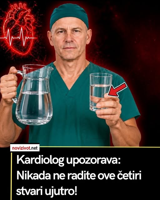 Kardiolog upozorava: Nikada ne radite ove četiri stvari ujutro! - featured image Kardiolog upozorava: Nikada ne radite ove četiri stvari ujutro! - featured image